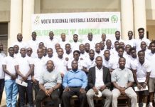 Ghana FA License D Coaching Course Ends in the Volta Region