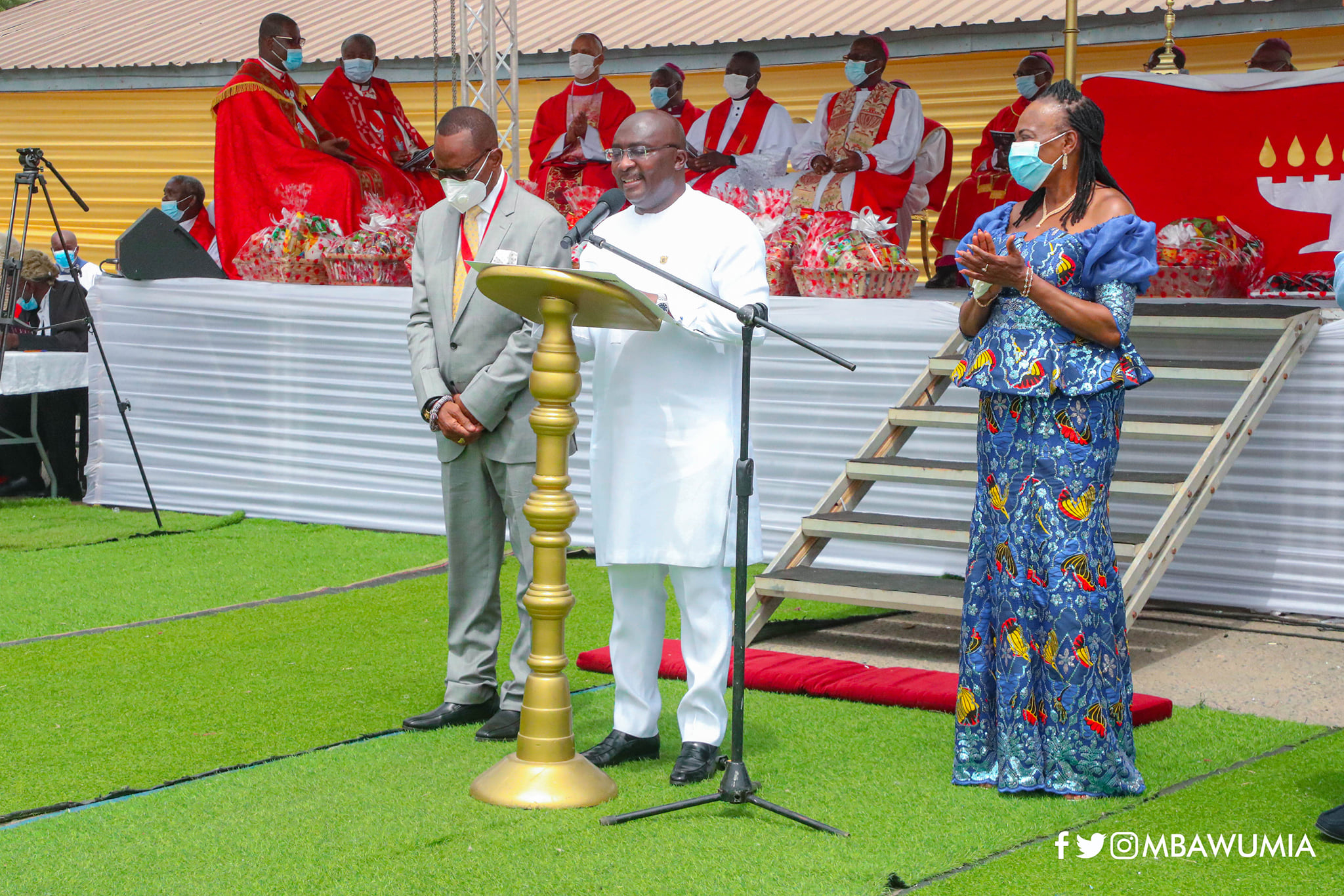 Vice President Dr. Bawumia lauds Anglican Church for speaking against corruption