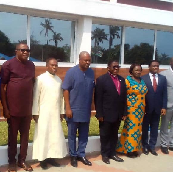 Charismatic, Pentecostal Council and Former President Mahama discuss matters of national interest