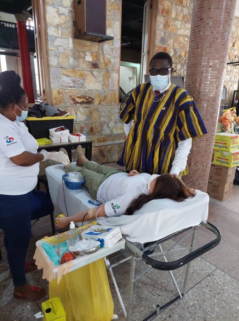 Korean Foundation for International Healthcare supports inflow of blood to the National bank