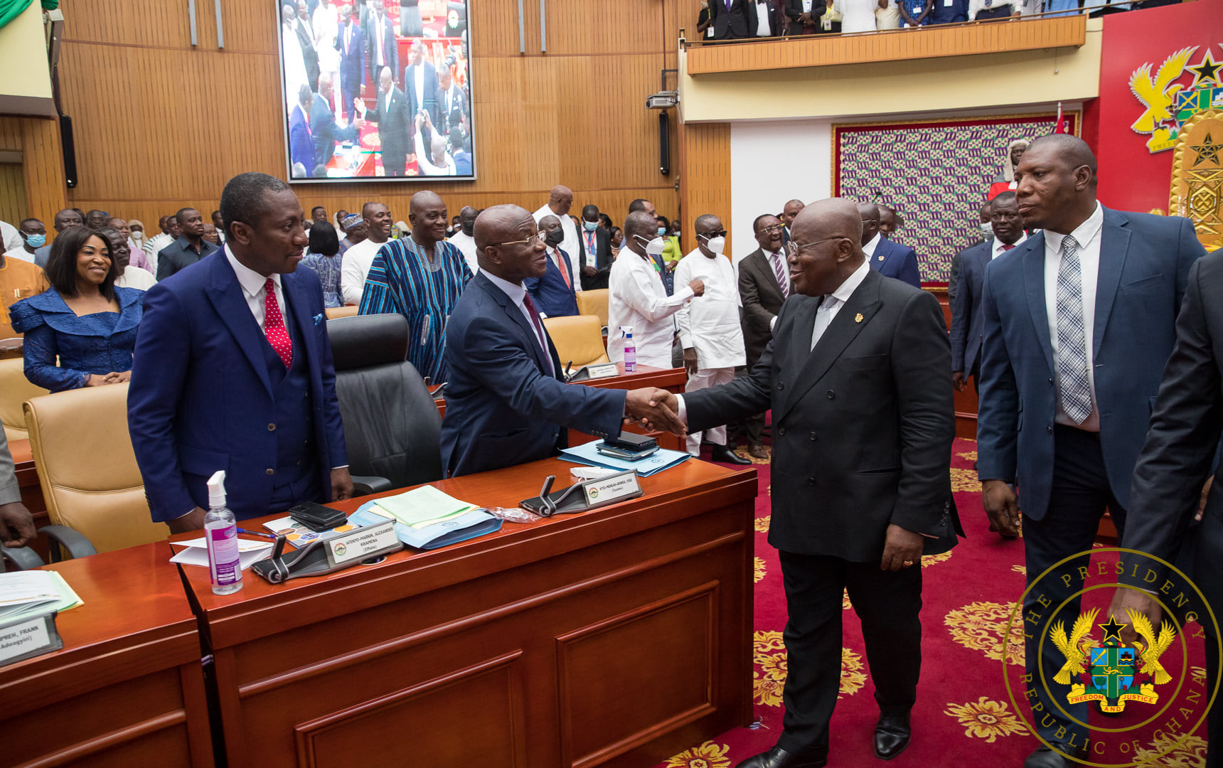 Parliament goes on recess Tuesday, April 5