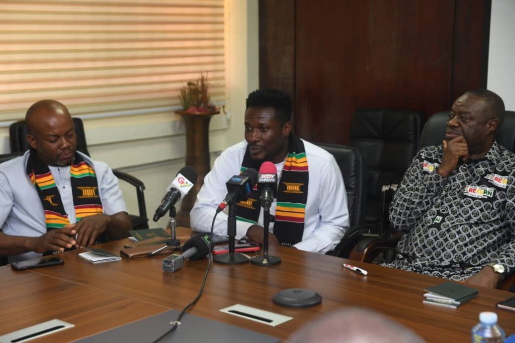 Asamoah Gyan named one of Ghana's Tourism GoodWill Ambassador