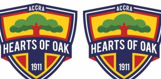Latest CAF rankings; Hearts of Oak MISSING in action