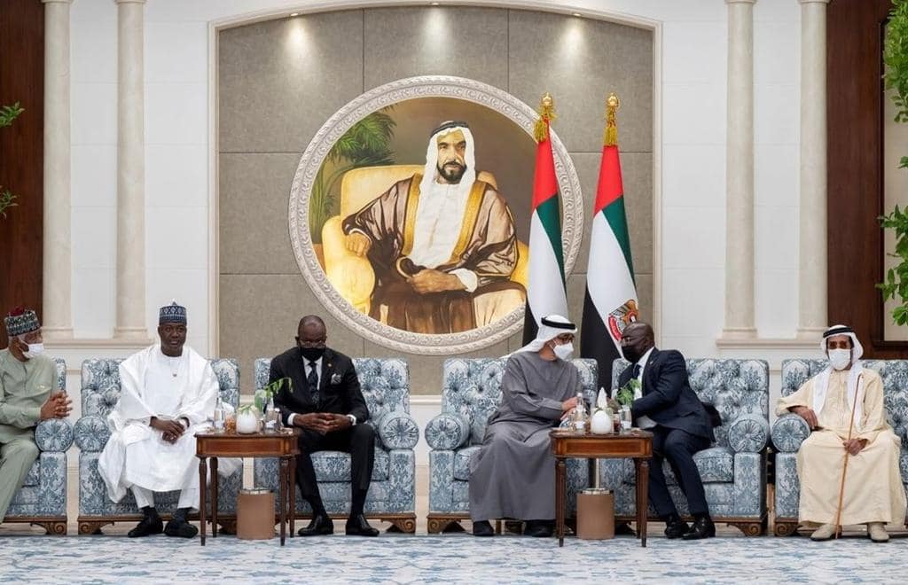 VP Bawumia commiserates with UAE leader in Abu Dhabi
