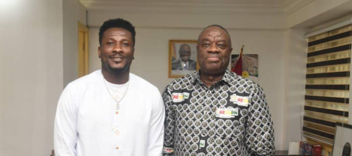 Asamoah Gyan named one of Ghana's Tourism Goodwill Ambassador