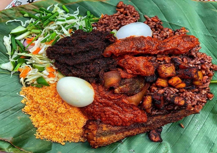 Waakye Ghanaian dish loved by many