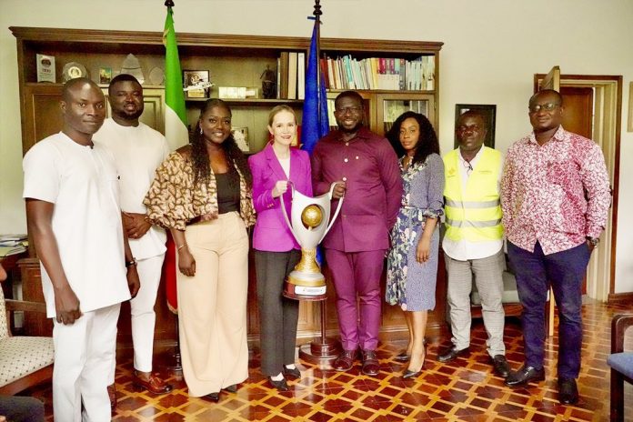 GPL: Italian Ambassador to Ghana congratulates GPL Champions Kotoko