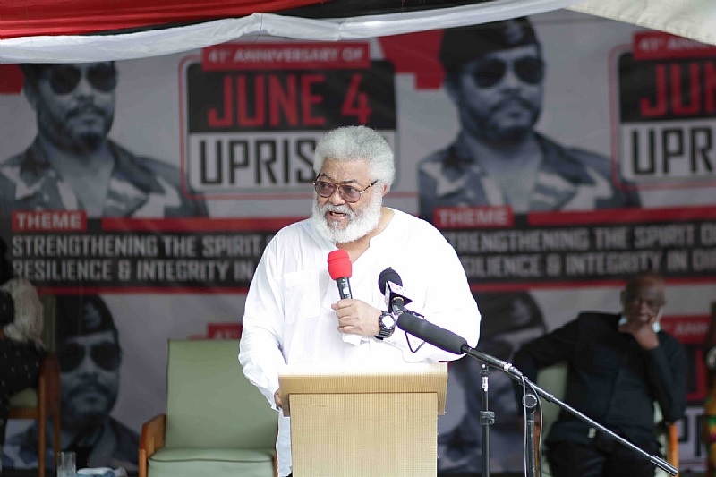 Accra: June 4 Revolution: 43rd anniversary marked