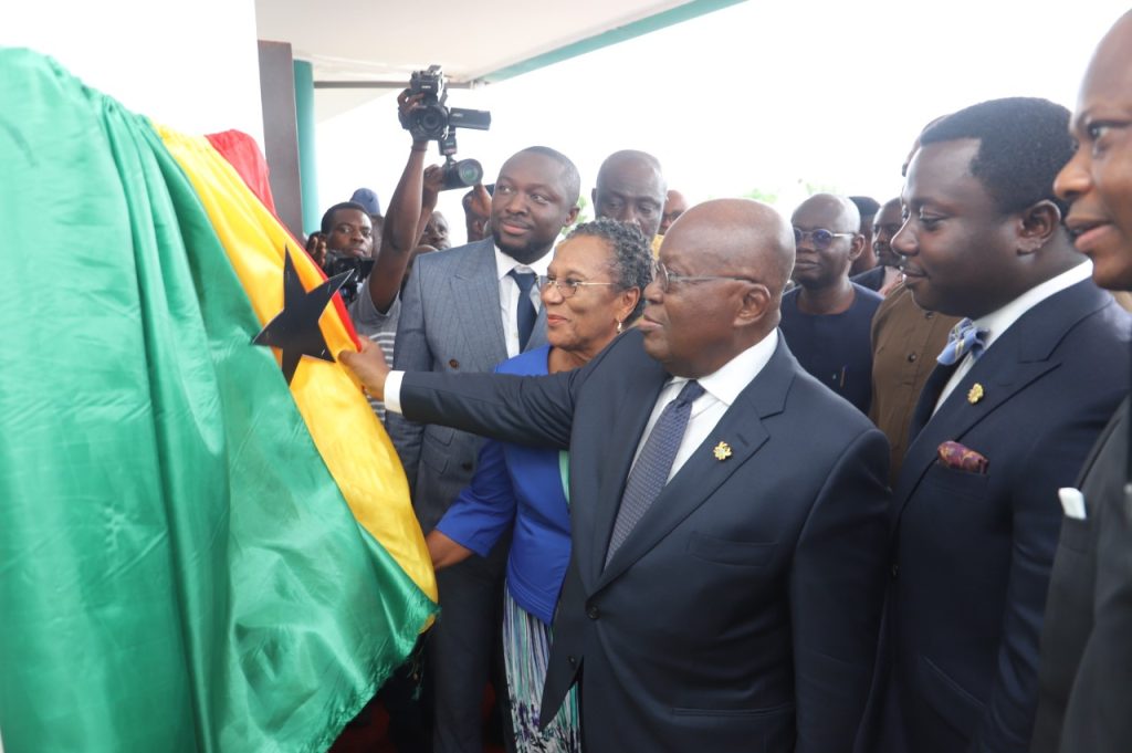 Library for one of Ghana's Former Chief Justice Edward Akufo-Addo at Fafraha, Adenta