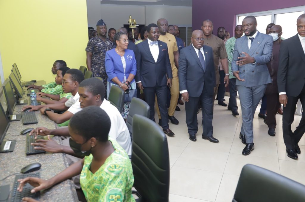 Library for one of Ghana's Former Chief Justice Edward Akufo-Addo at Fafraha, Adenta