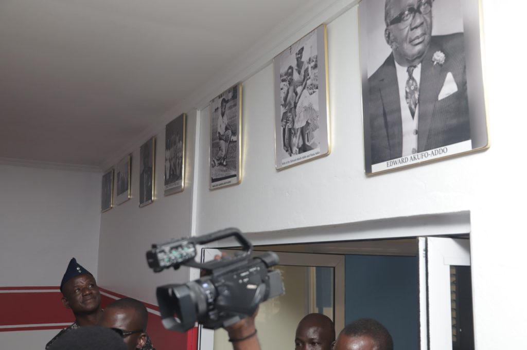 Library for one of Ghana's Former Chief Justice Edward Akufo-Addo at Fafraha, Adenta