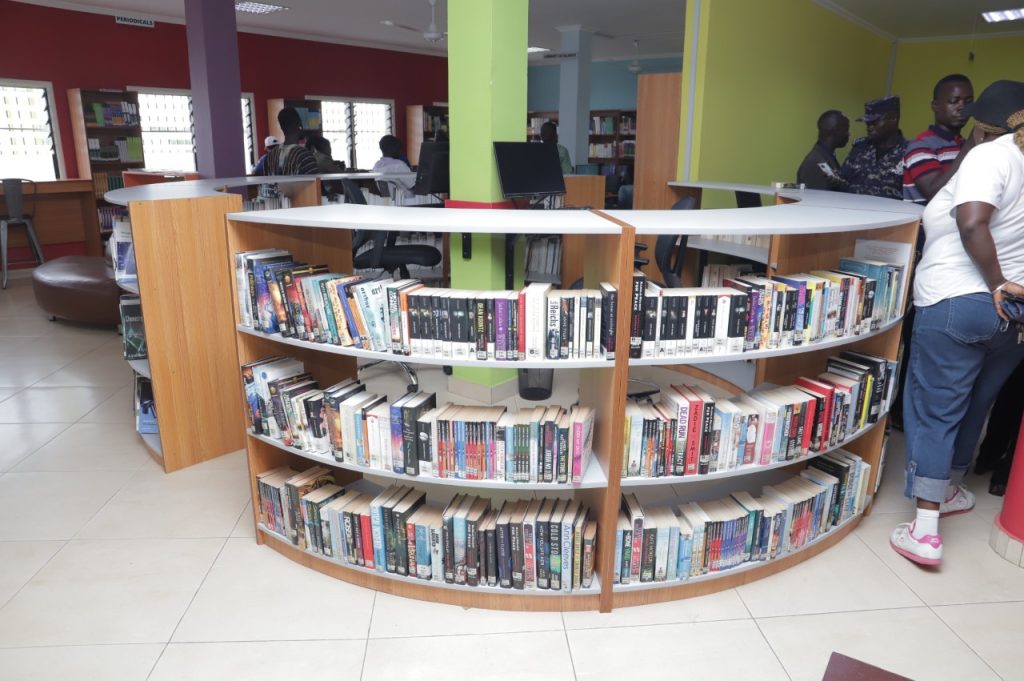 Library for one of Ghana's Former Chief Justice Edward Akufo-Addo at Fafraha, Adenta