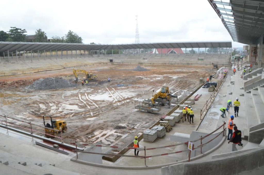 Work on T&A Sports Stadium by Gold Fields 73% complete