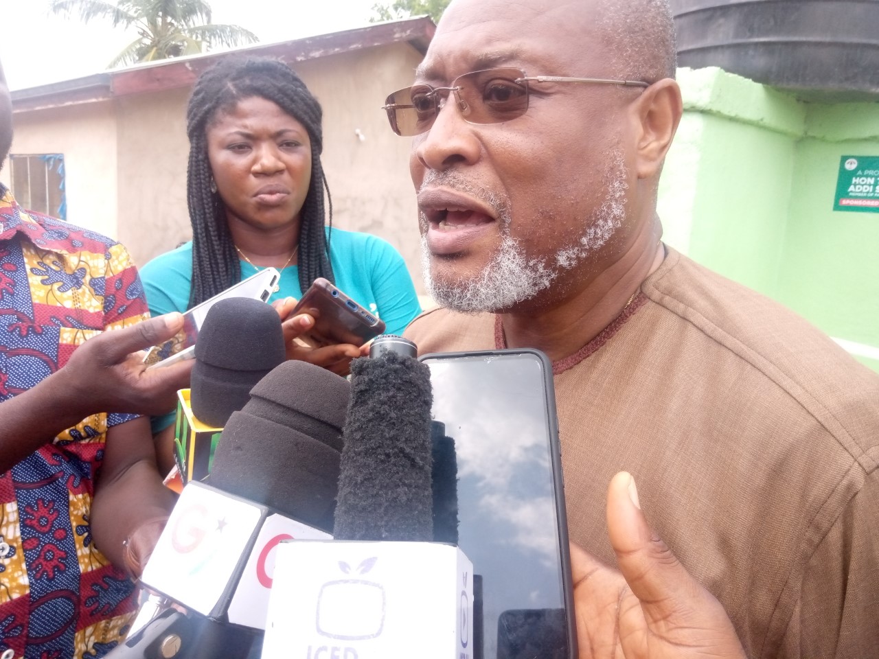 1st batch of operation 100 boreholes commissioned in Ayensuano Constituency