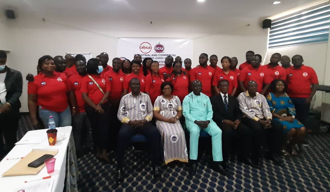 ICU Local Union of Absa Bank Ghana sworn into office