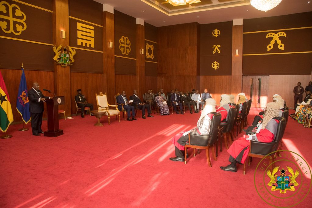 60 District Courts, 60 Judges’ bungalows, 3 new High Courts ready by October” – President Akufo-Addo