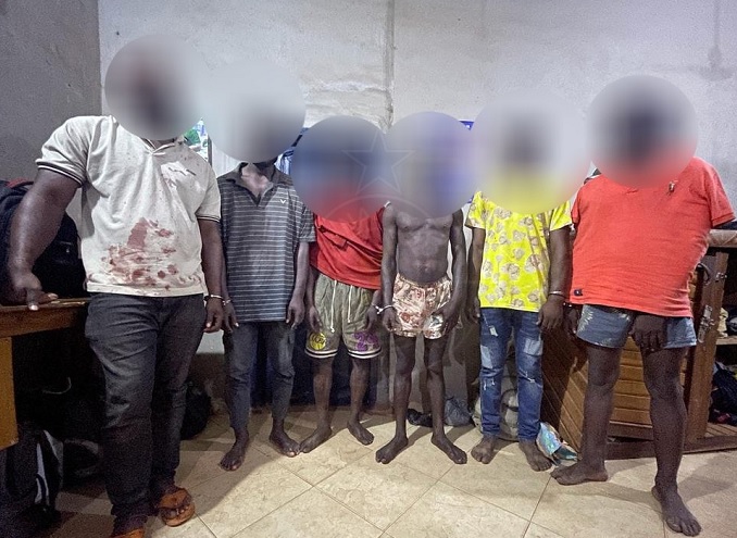 Police nab gang of 6 armed robbers in Bono East