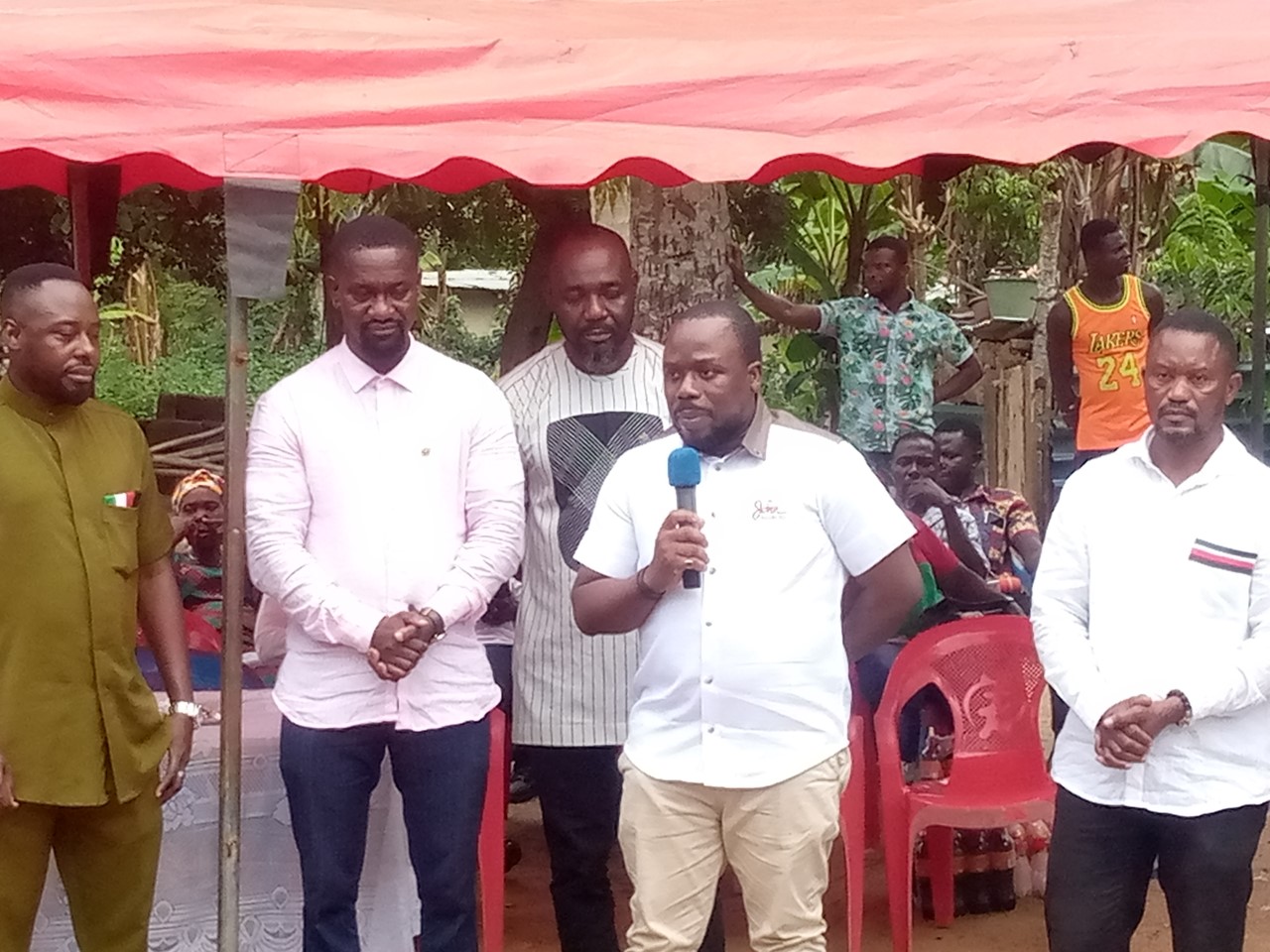 1st batch of operation 100 boreholes commissioned in Ayensuano Constituency