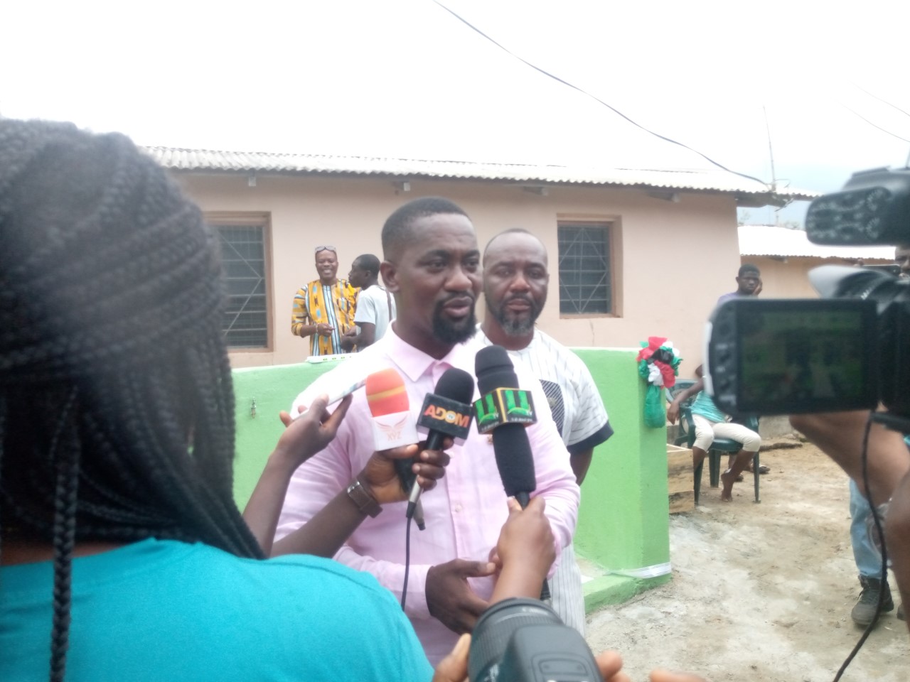 1st batch of operation 100 boreholes commissioned in Ayensuano Constituency