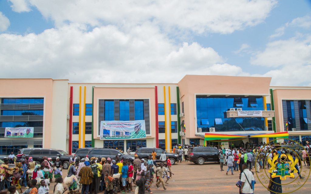 President Akufo-Addo commissions North East RCC Admin Block