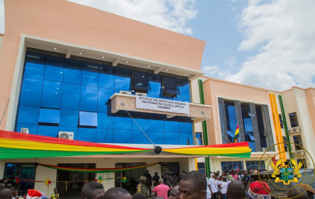 President Akufo-Addo commissions North East RCC Admin Block