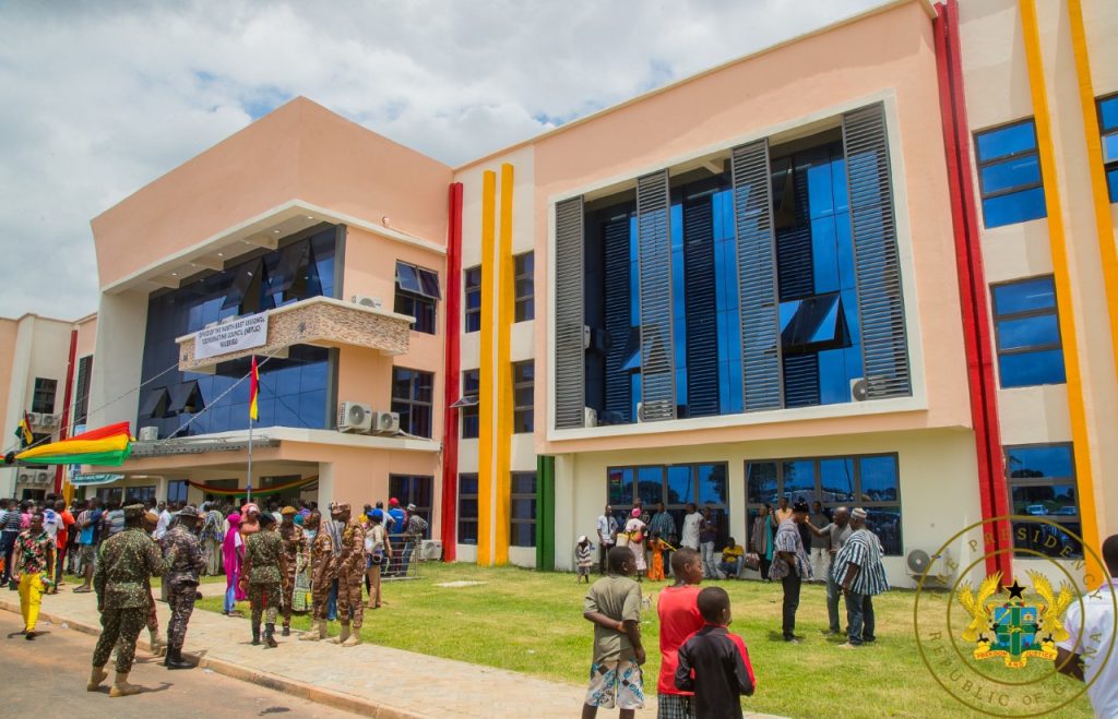 President Akufo-Addo commissions North East RCC Admin Block
