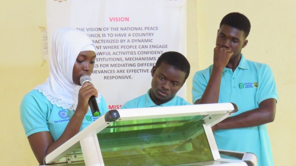 SHS Youth Peace Ambassadors Club receive training 