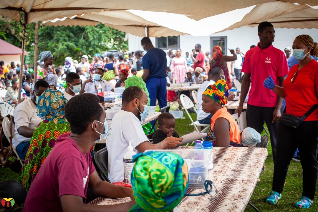 6,468 Agogo Residents benefit from Ghana Medical Relief’s free health care
