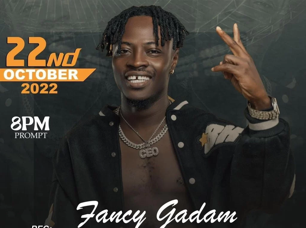 Fancy Gadam to celebrate 10 years of music with concert in Tamale