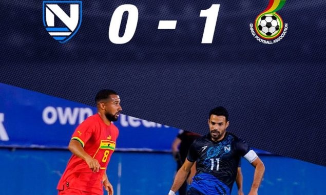 Black Stars record slim win against Nicaragua in pre-World Cup friendly