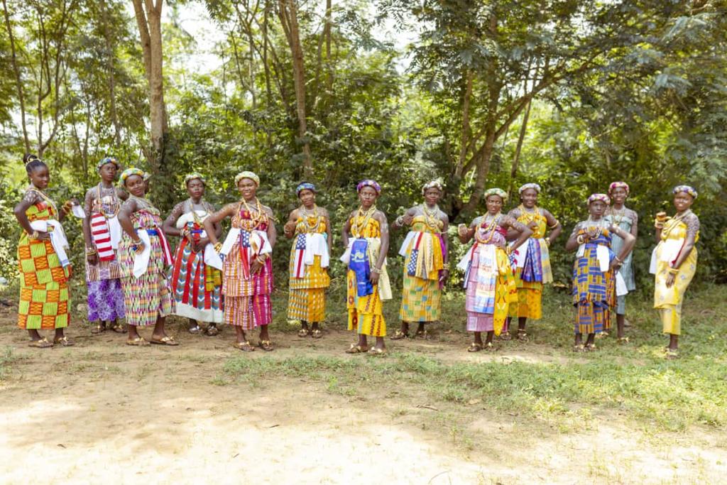 Ekumfi Abor holds puberty rites for girls