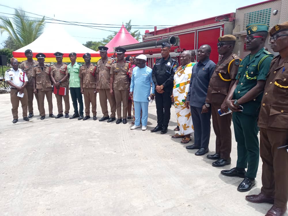 Charlottesville Sister City donates fire fighter truck to Winneba Fire Service Station