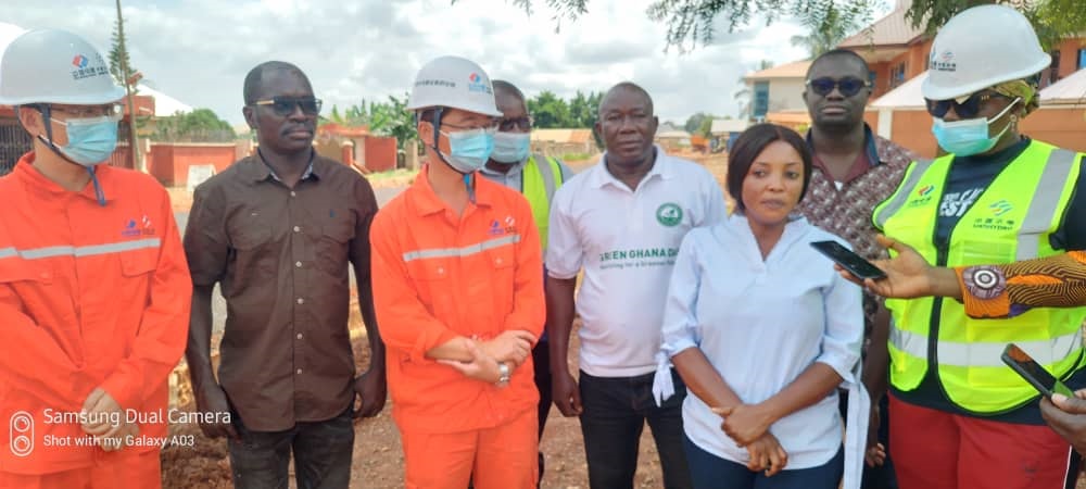 Sunyani inner-city road project progresses