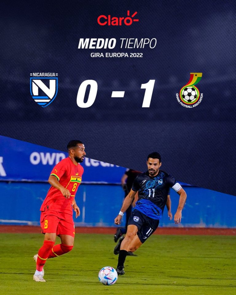 Black Stars record slim win against Nicaragua in pre-World Cup friendly