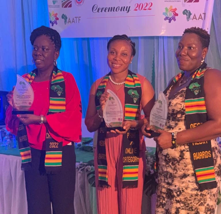 GBC's Joyce Gyekye and Gloria Anderson grab OFAB Ghana Media awards