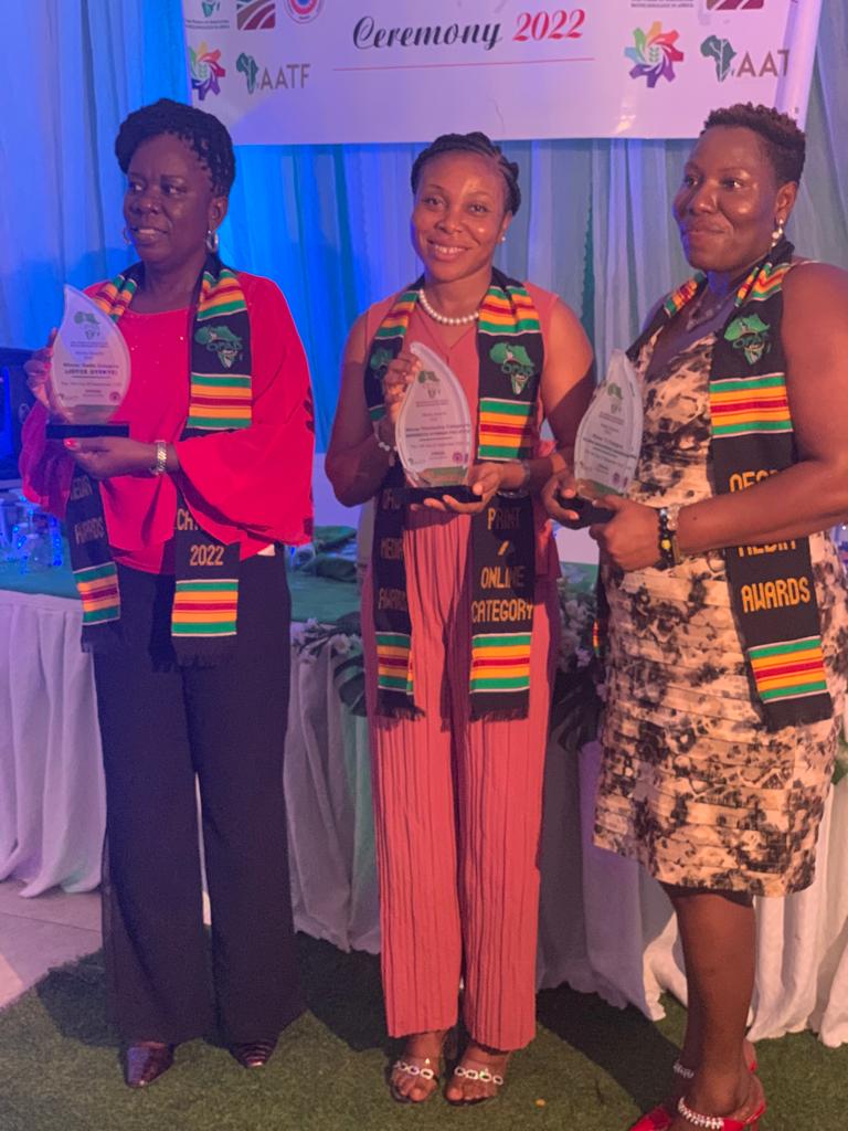 GBC's Joyce Gyekye and Gloria Anderson grab OFAB Ghana Media awards