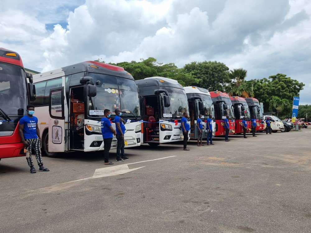 Korle-Bu provides Bus Services to staff to propel punctuality