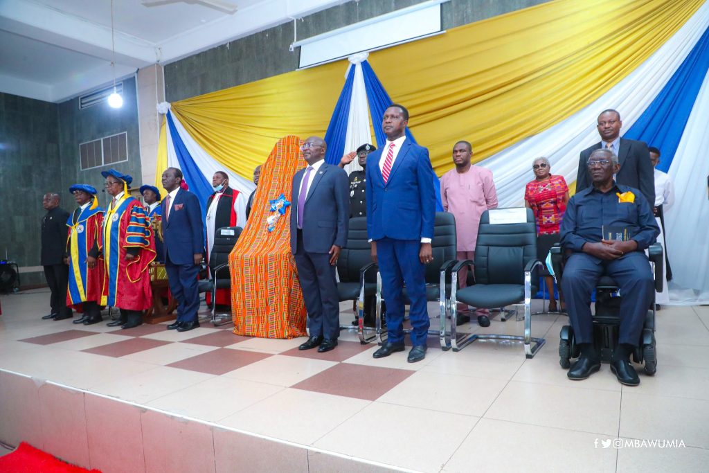 Dr. Kwame Addo Kufour inducted as first Chancellor of the Kumasi Technical University