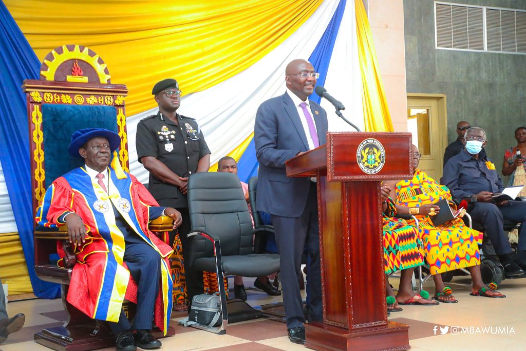 Dr. Kwame Addo Kufour inducted as first Chancellor of the Kumasi Technical University