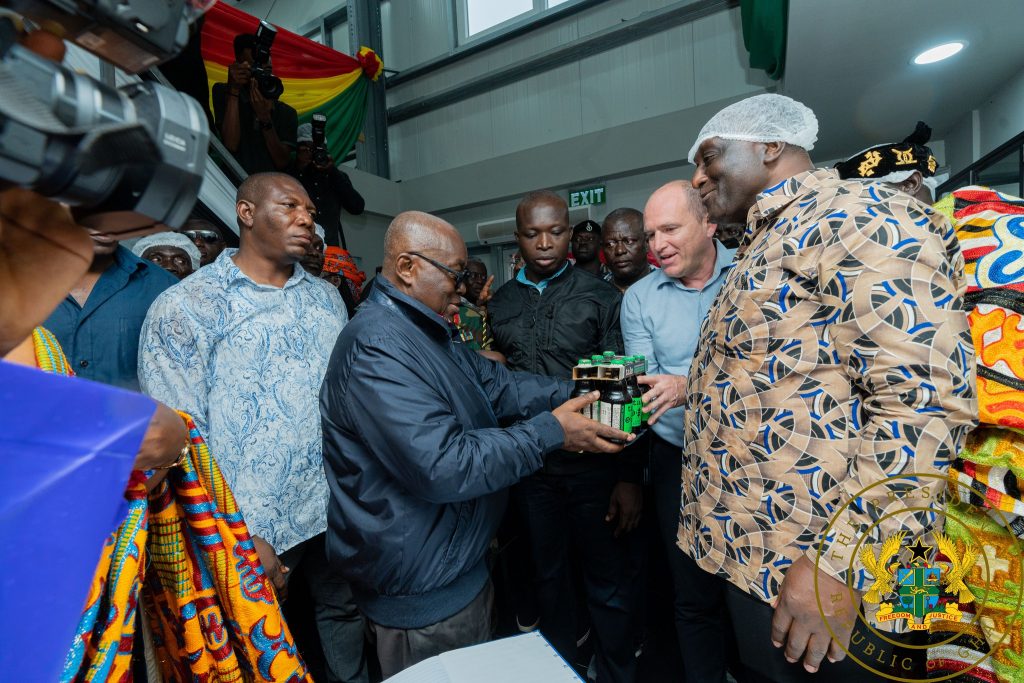 1D1F: President Akufo-Addo commissions beer factory