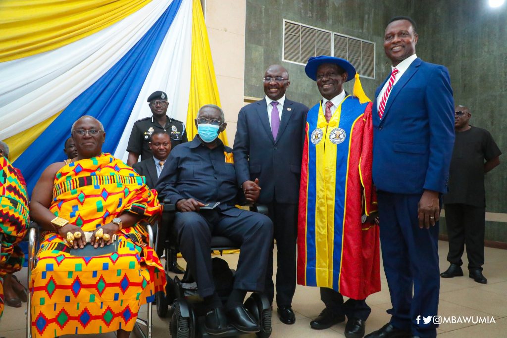 Dr. Kwame Addo Kufour inducted as first Chancellor of the Kumasi Technical University