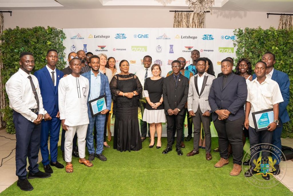 First Lady awarded for her outstanding contributions toward Ghana Green Building Agenda