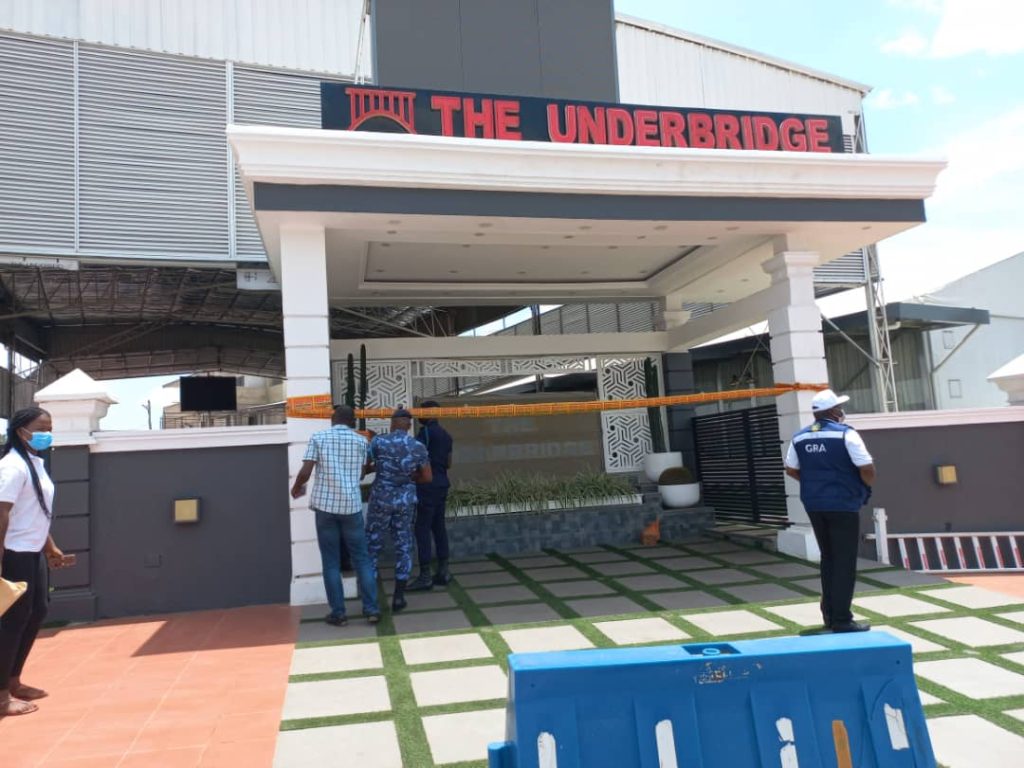 GRA locks down Underbridge Events centre for not registering for VAT