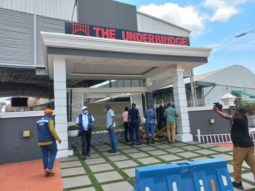 GRA locks down Underbridge Events centre for not registering for VAT