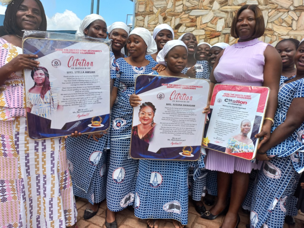 First batch of Teachers graduate from Agogo Presby Women's College of Education