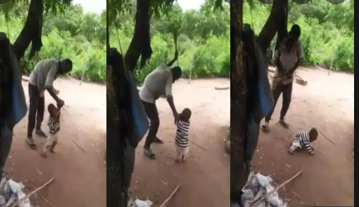 flogged toddler