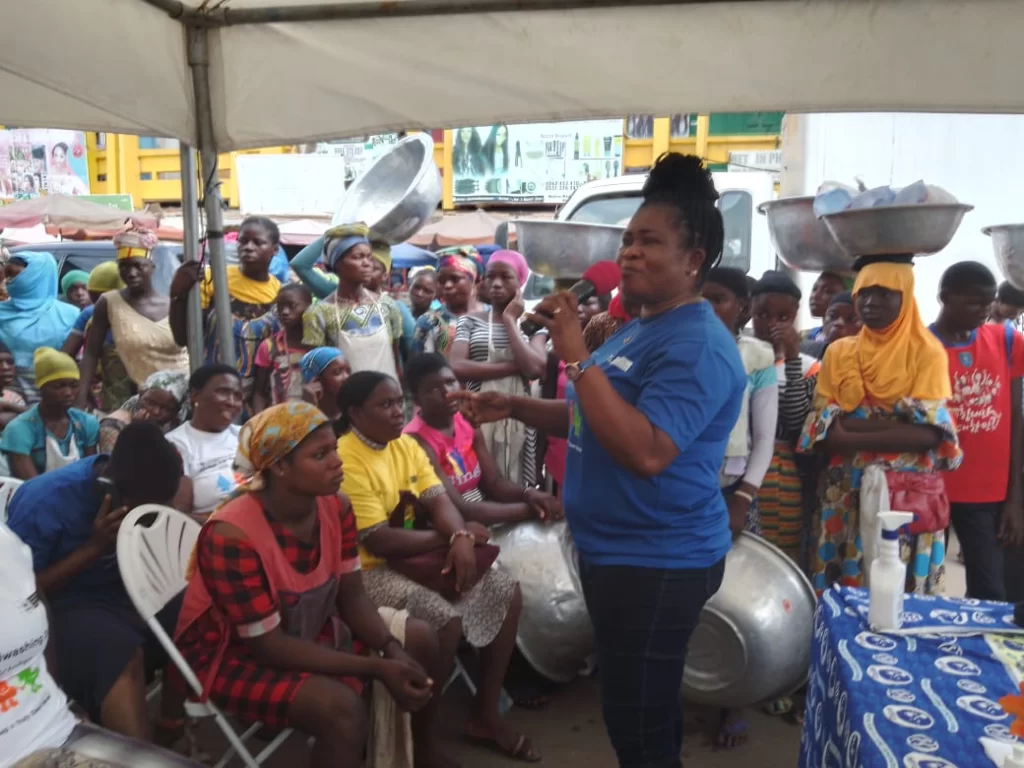 Kayayes, market women urged to practice proper and regular handwashing