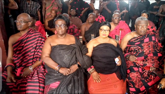 Okuapehene Oseadeeyo Kwesi Akuffo pledges to unite Traditional Area