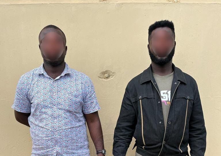 The Police on 17th October, 2022 arrested suspects Banda Johnson and William  Owusu for shooting two fire officers at Offinso in the Ashanti Region.