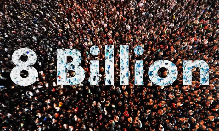 World population hits 8 billion today
